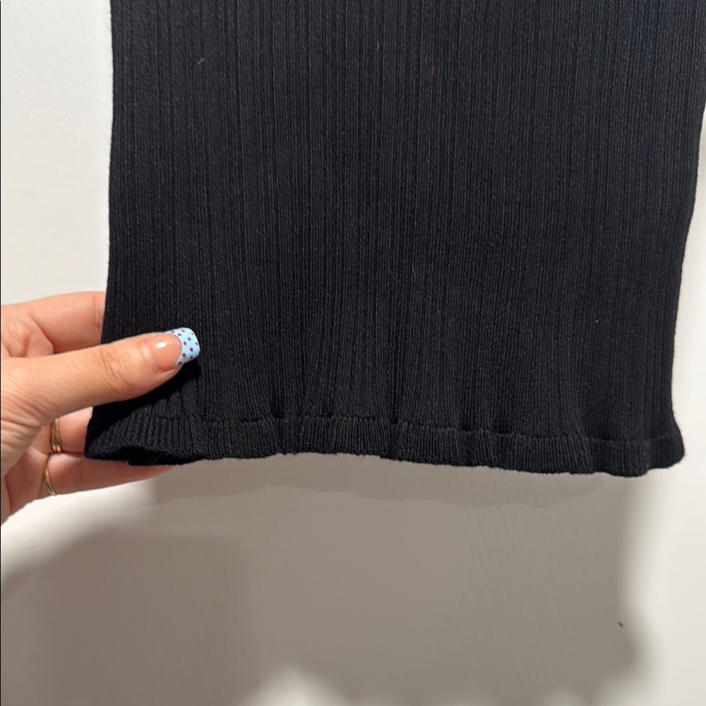 ASOS Design Ribbed Cami Black Women's Top Size Small - Picture 5 of 5